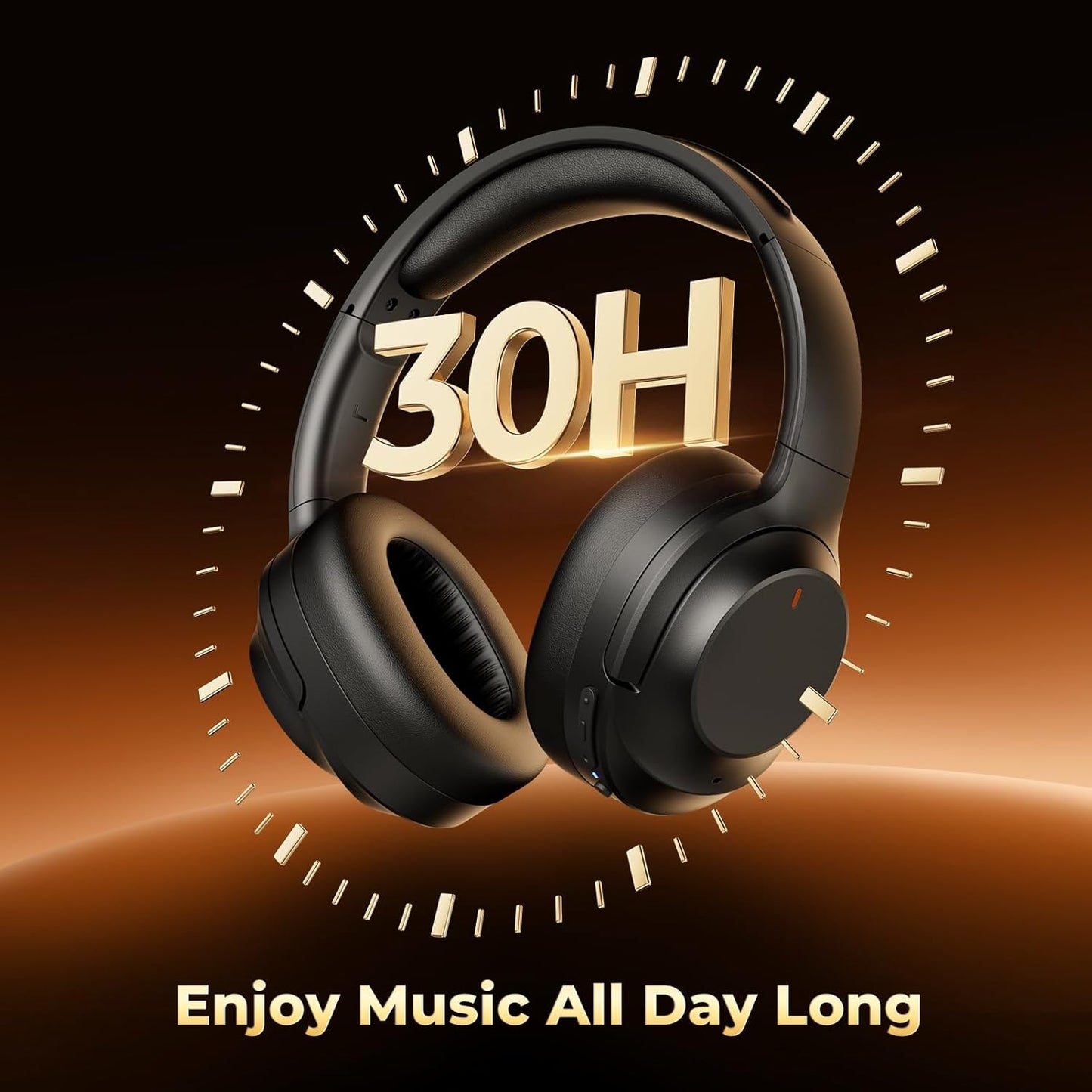 Active Noise Cancelling Bluetooth Headphones