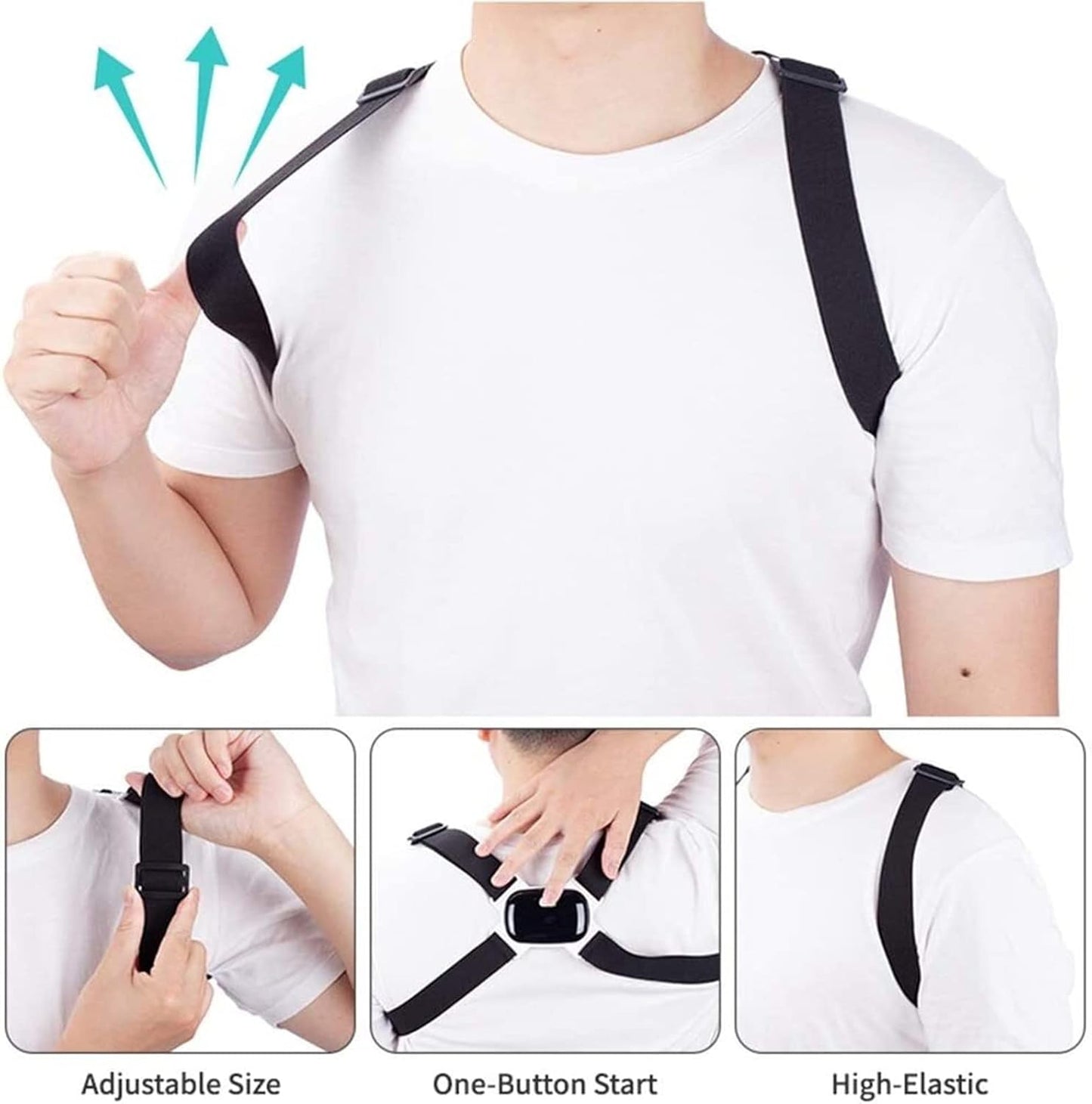 Smart Posture Corrector with Vibration Sensor