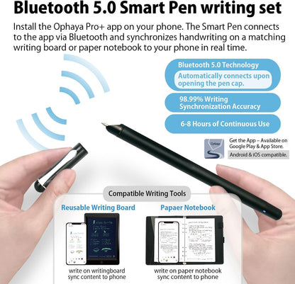 Ophayapen Smart Sync Pen with Digital Notebook