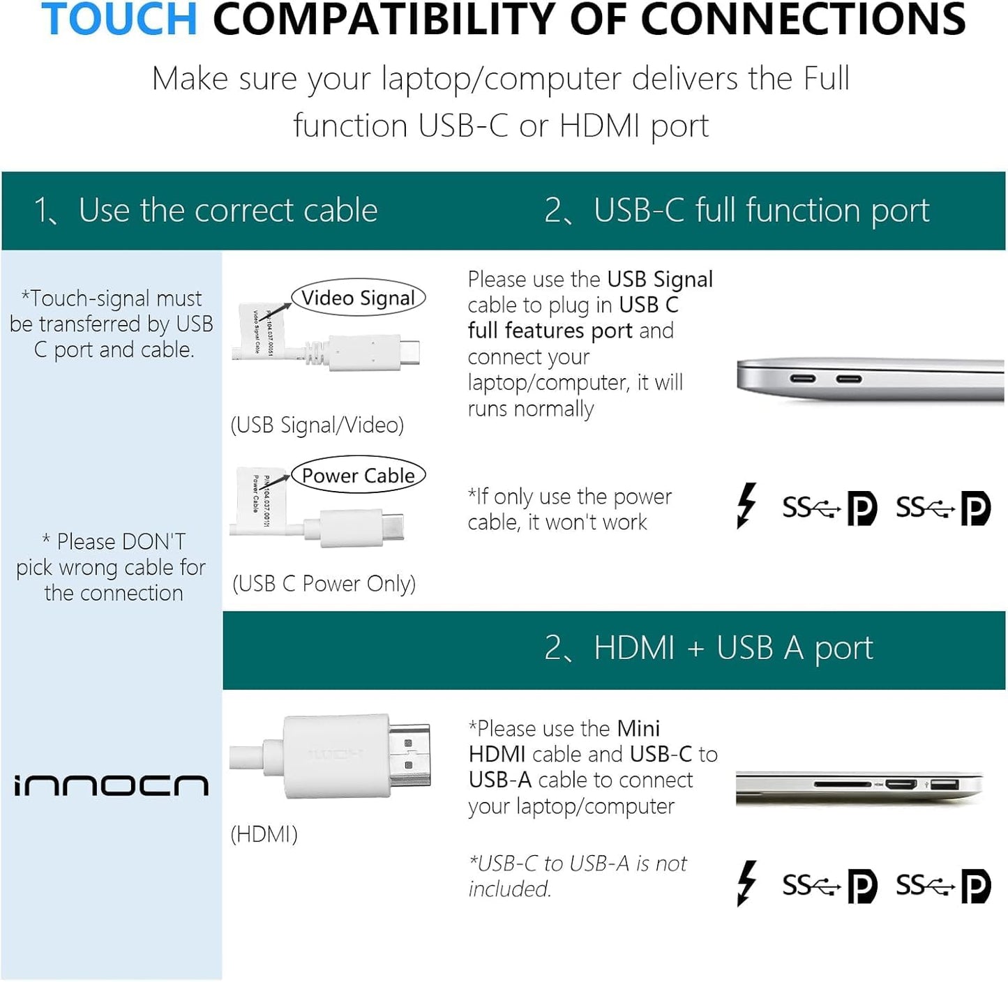 15.6” Portable Touchscreen Monitor (FHD 1080P)