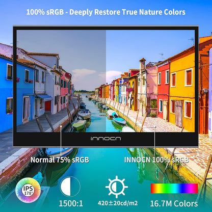 15.6” Portable Touchscreen Monitor (FHD 1080P)