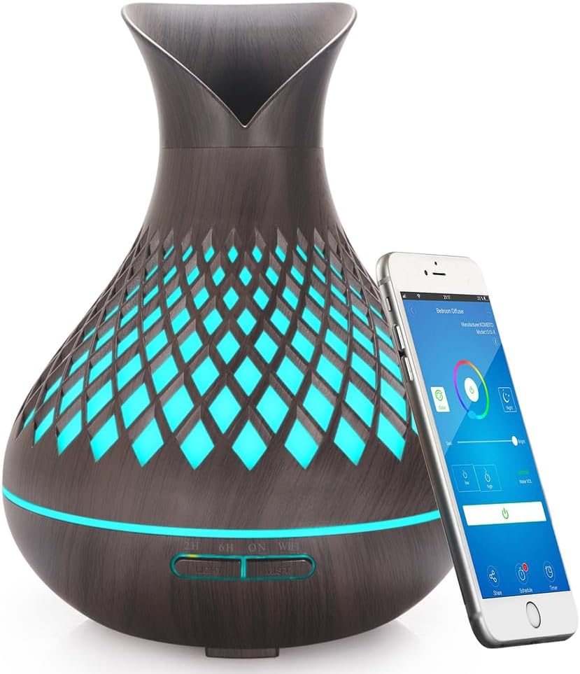 Smart WiFi Essential Oil Diffuser (500ml)
